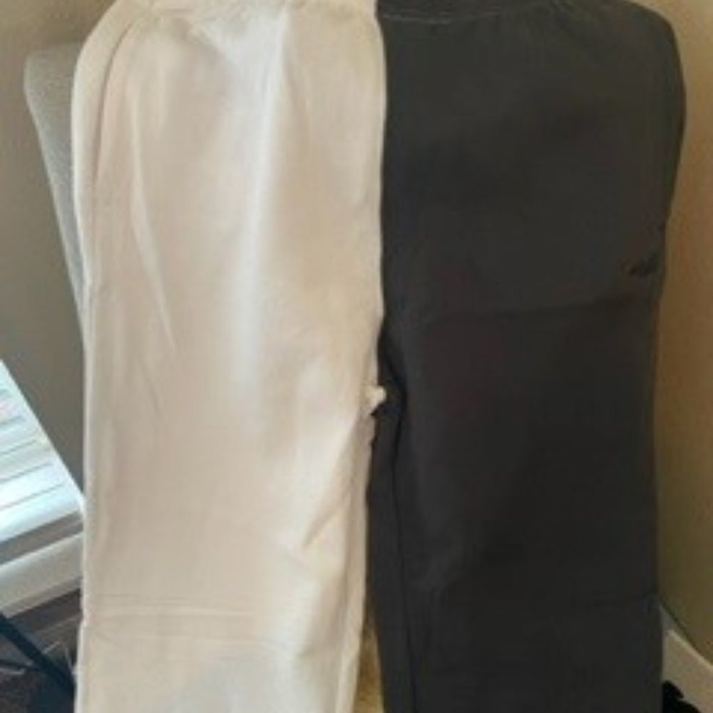 Hollister Black and White Track Pants Joggers